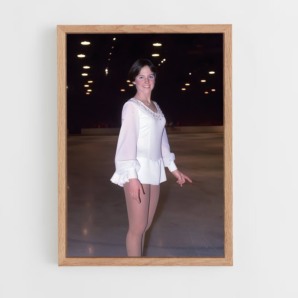Poster Dorothy hamill fluidité – affiche Patinage artistique (vue 4)